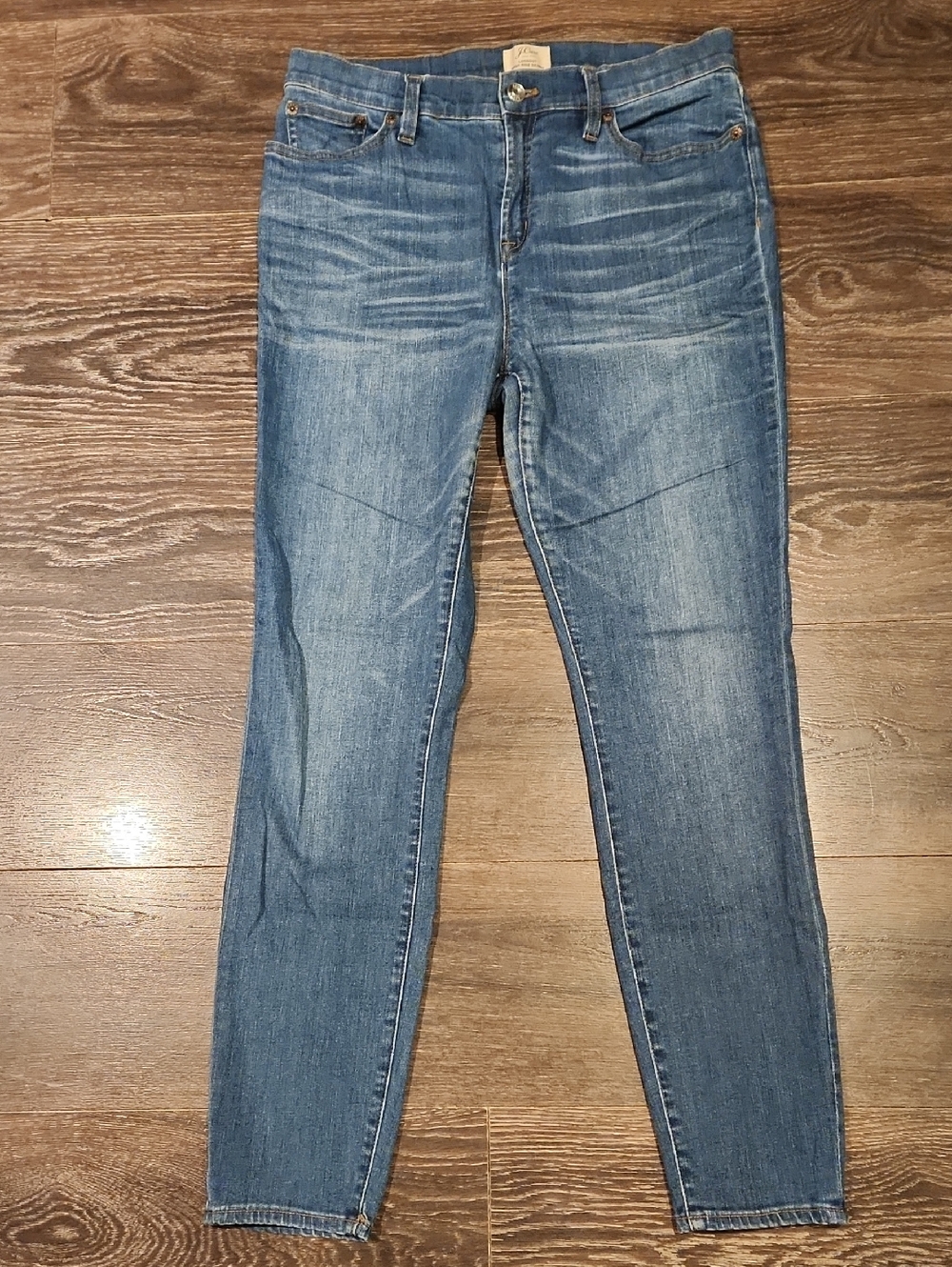 ❤ J CREW LOOKOUT HIGH RISE SKINNY JEANS, 10 (30)